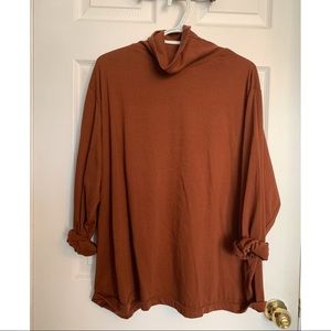 Rust Turtleneck